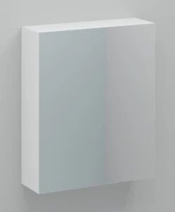 Easylux Kivu spiegelkast zonder verlichting met 1 deur rechts 600 x 720 x 160 mm - wit - zonder combibox