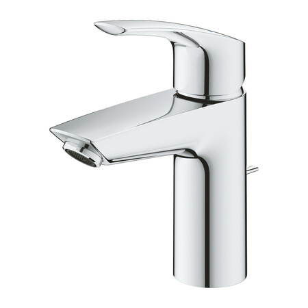 Grohe Eurosmart 2021 S wastafelmengkraan met automatische lediging - chroom