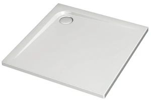Ideal Standard Ultra Light douchebak acryl 900 x 900 x 47 mm - wit - afvoeropening 90 mm