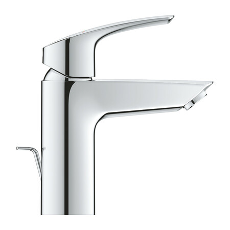 Grohe Eurosmart 2021 S wastafelmengkraan met automatische lediging - chroom