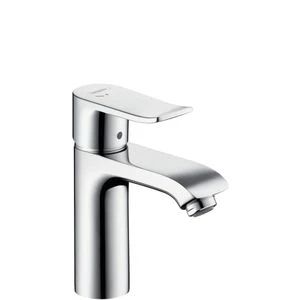 Hansgrohe Metris 110 eengreepswastafelmengkraan - chroom - met automatische lediging - coolstart