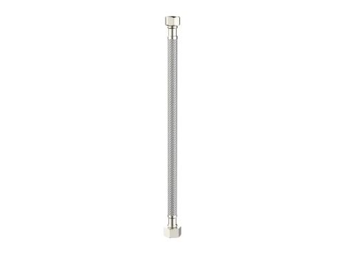 Easylux Vivo aansluitflexibel FF 3/8 x 1/2 - 300 mm - Brushed Nikkel PVD