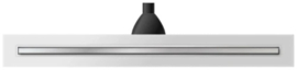 Carrodrain Liquid douchegoot inclusief rooster 900 mm - Inox - debiet 31 l/m