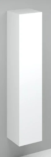 Easylux Kivu kolomkast met 1 deur 350 x 330 x 1690 mm - wit - omkeerbaar
