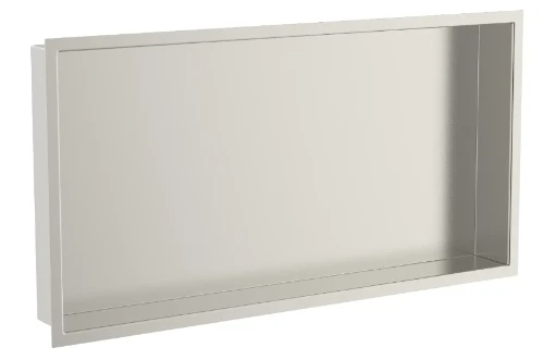 Easylux Vivo inbouwnis 600 x 300 x 70 mm - Brushed Nikkel