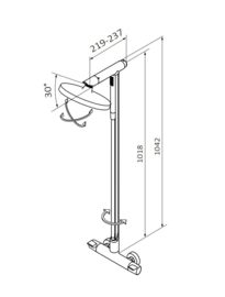 GRB doucheset Gyro Premier  - Thermostatische kraan