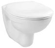Easylux Normus hangtoilet 360 x 540 mm - wit antibacterieel