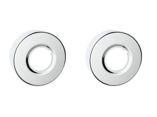 Easylux Vivo WSS rosetset (set 2st) - chroom