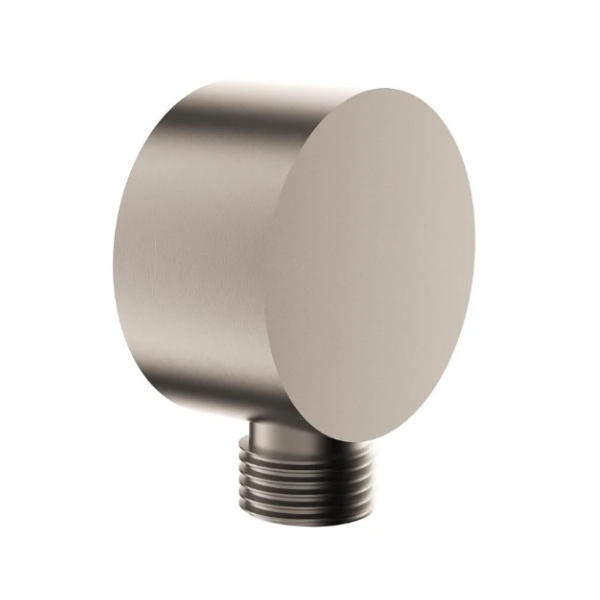 Easylux Vivo muuraansluitbocht 1/2 - Gun metal PVD