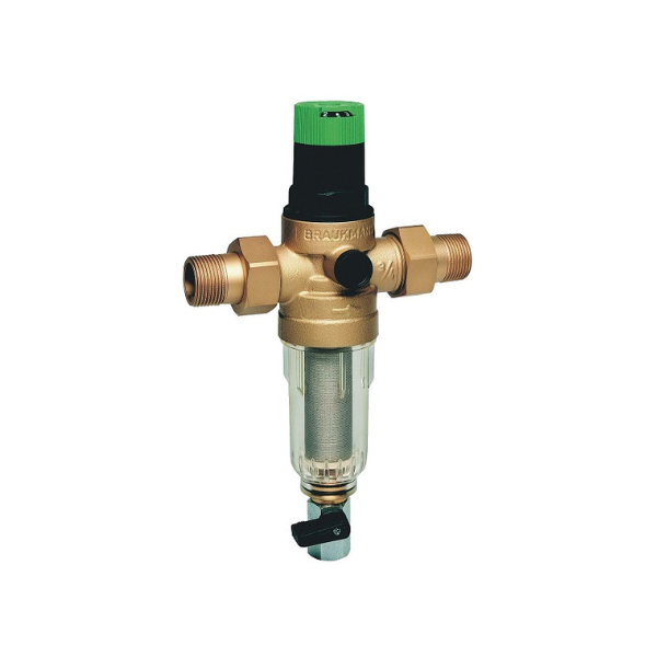 Drukverminderaar 1/2 + cartouche waterfilter Honeywell