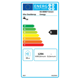 Elektrische boiler 80L Daalderop Green Energy Smartboiler Mono