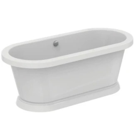 Ideal Standard Calla duovrijstaand bad 1800 x 800 mm - Glossy white