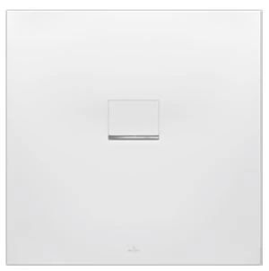 Easylux Verde douchebak quaryl 1000 x 1000 x 40 mm - stone white