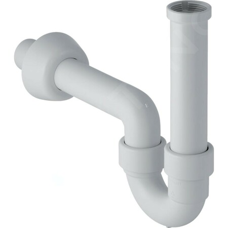 Geberit PP enkele buissifon 5/4 x 40 mm - wit - voor wastafel