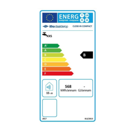 Keukenboiler 5L Daalderop Close-In Compact