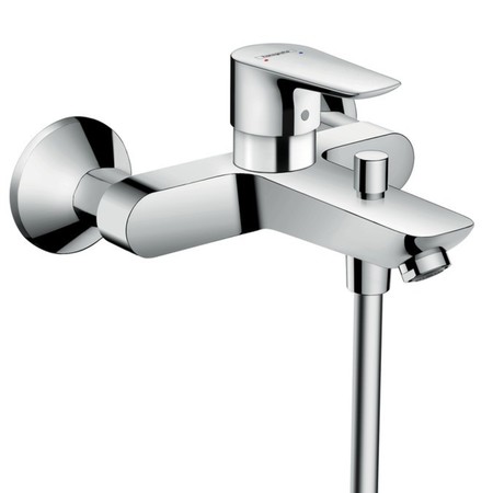Hansgrohe Talis E eengreepsbadmengkraan - chroom - safety function