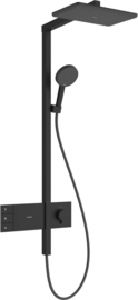 Hansgrohe Raindance Alive Q Showerpipe 210 x 340 mm 2jet met ShowerSelect Comfort thermostaat - Matt Black
