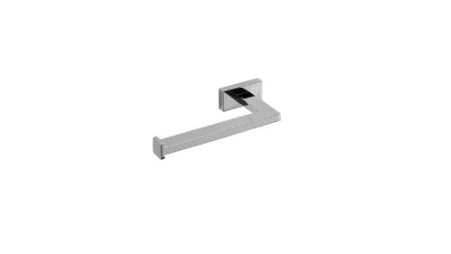 Inda Lea 1800 toiletrolhouder - zwart mat