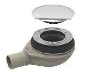Geberit Uniflex douchesifon 90 mm - chroom - incl kleurset - waterslot 30 mm