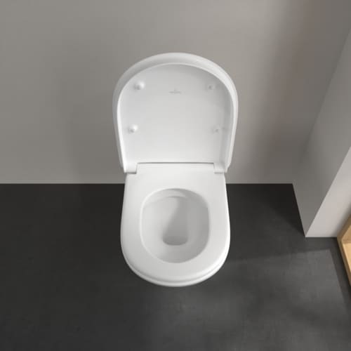 Villeroy & Boch ViCare verlengd hangtoilet DirectFlush zonder spoelrand - wit - B360xD700 mm