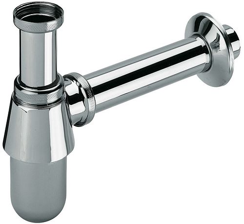 Viega Universal chroom bekersifon zonder afvoerplug 5/4 x 32 mm - chroom