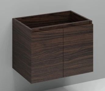 Easylux Kivu wastafelonderkast met 2 deuren greeploos 700 x 475 x 520 mm - lungo