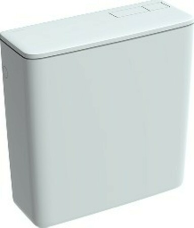 Geberit AP128 universeel spoelreservoir - wit - met 2 bedieningstoetsen 3 of 6/9l spoeling
