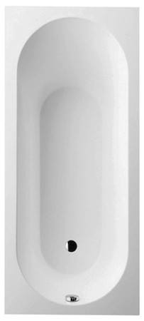 Villeroy & Boch Oberon bad quaryl 1800 x 800 mm - wit - met poten