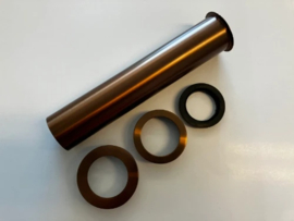 Easylux Vivo WSS verticale buisset - Brushed copper PVD