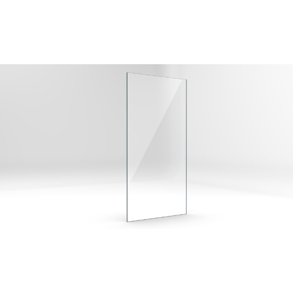Easylux Vivo Wall Walk-in douchewand 1980 x 1000 x 8 mm - transparant - Timeless/anti corrosie glas - zonder muurprofiel en stabilisatiestang