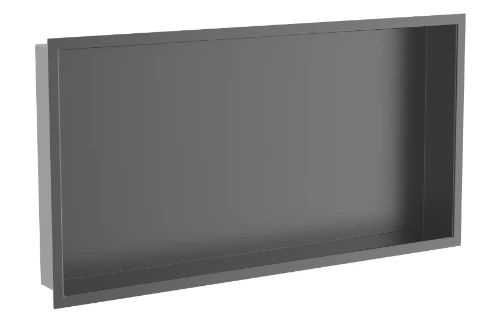 Easylux Vivo inbouwnis 600 x 300 x 70 mm - Gun Metal