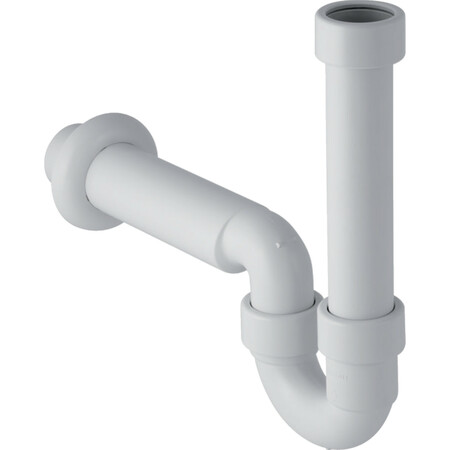 Geberit PP enkele buissifon 40 x 40 mm - wit