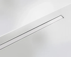 Carrodrain Liquid douchegoot inclusief rooster 900 mm - White - debiet 31 l/m