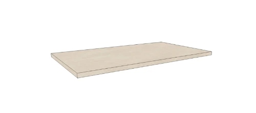 Easylux Klaire top - HPL wastafelblad 700 x 460 x 18mm - zonder uitsparing - Suave