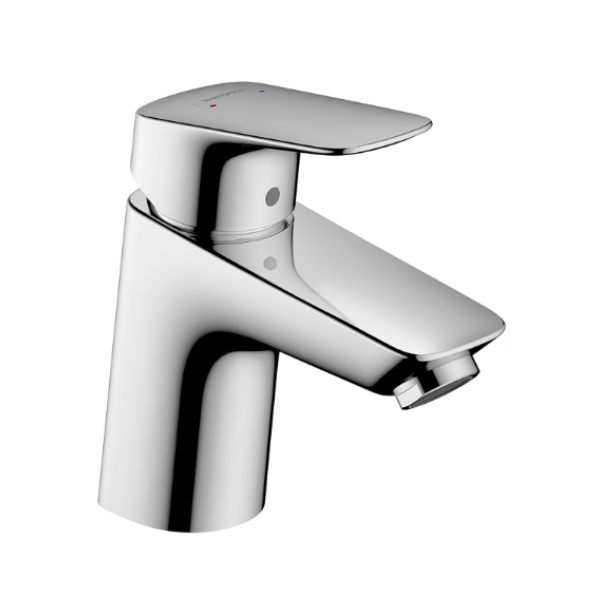 Hansgrohe Logis 70 eengreepswastafelmengkraan - chroom - met click-clack lediging - chroom - safety function