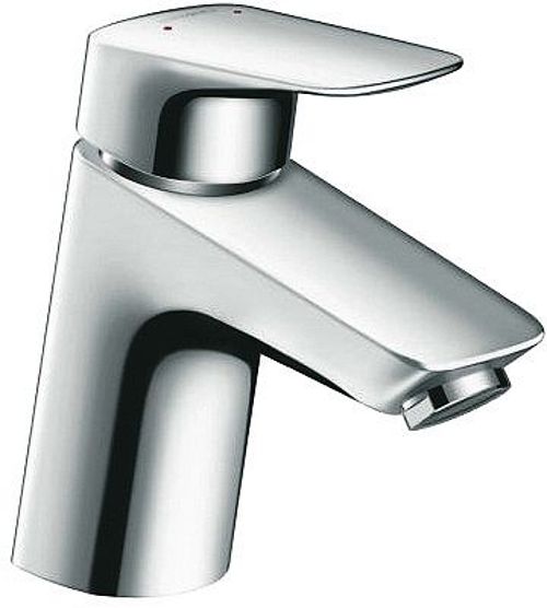 Hansgrohe Logis 70 eengreepswastafelmengkraan - chroom - met click-clack lediging - chroom - safety function