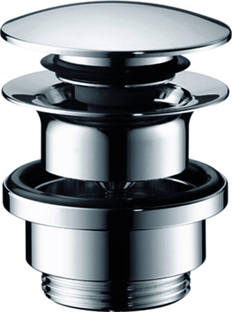 Hansgrohe Push-Open afvoerplug 5/4 x 64 mm - click-clack - chroom