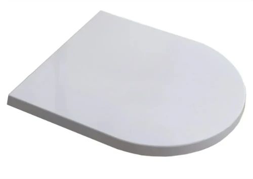 Easylux Senza toiletzitting met deksel softclose + quickrelease - wit mat