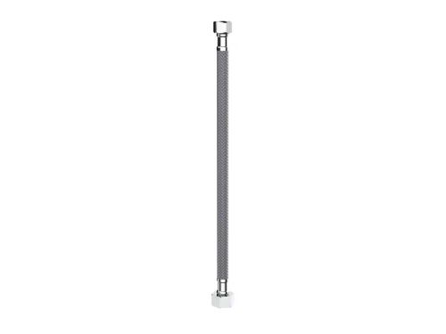 Easylux Vivo aansluitflexibel FF 3/8 x 1/2 - 300 mm - chroom