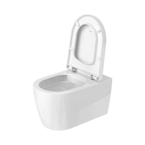 Duravit ME by Starck hangtoilet PACK Rimless (hangtoilet + zitting met softclose) zonder spoelrand - wit - B370xD570 mm