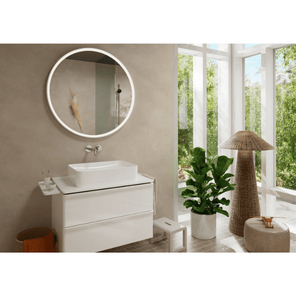 Hansgrohe Tecturis S wastafelmengkraan voor inbouw wandmontage met uitloop 225 mm - chroom