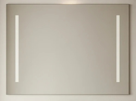 Easylux Universal spiegelpaneel 900 x 700 mm - aluminium kader