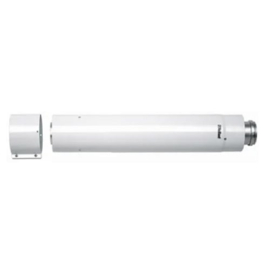 Concentrisch verlengstuk 80/125mm - lengte 0,5m