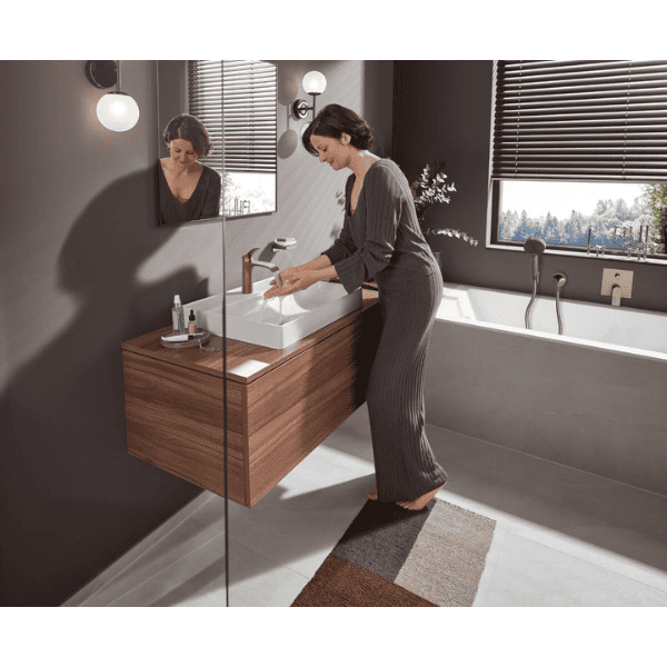 Hansgrohe Pulsify Select S 105 handdouche 3jet Relaxation - Brushed Bronze