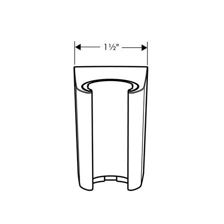 Hansgrohe Porter S handdouchehouder - Brushed Black Chrome