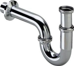 Viega Universal chroom buissifon zonder afvoerplug 5/4 x 32 mm - chroom