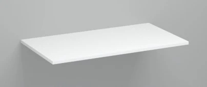 Easylux Kivu wastafelblad HPL 900 x 500 x 18 mm - wit laminaat