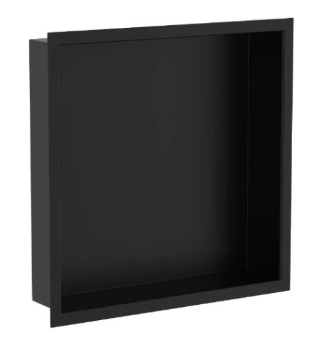Easylux Vivo inbouwnis 300 x 300 x 70 mm - zwart mat