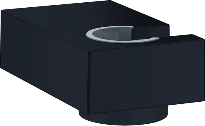Hansgrohe Porter E wandhouder - zwart mat