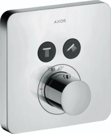 Axor Showerselect afwerkset inbouwthermostaat highflow voor 2 systemen - chroom